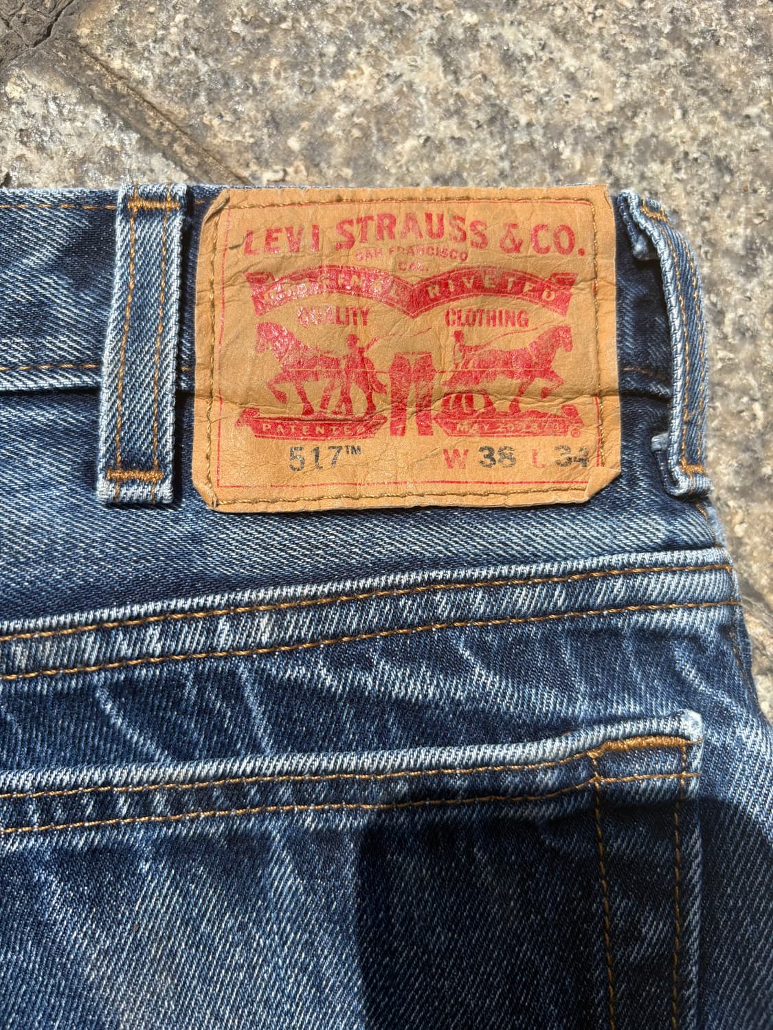 리바이스 517 데님팬츠 38인치 상품이미지7