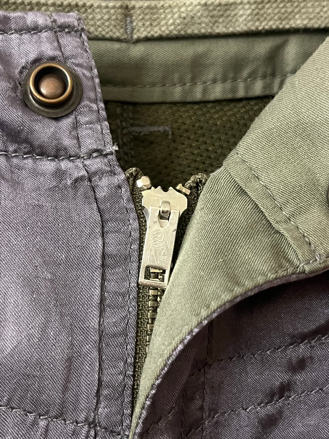 00s 빈티지 미하라 야스히로 M-51 모티브 새틴 팬츠 상품이미지6