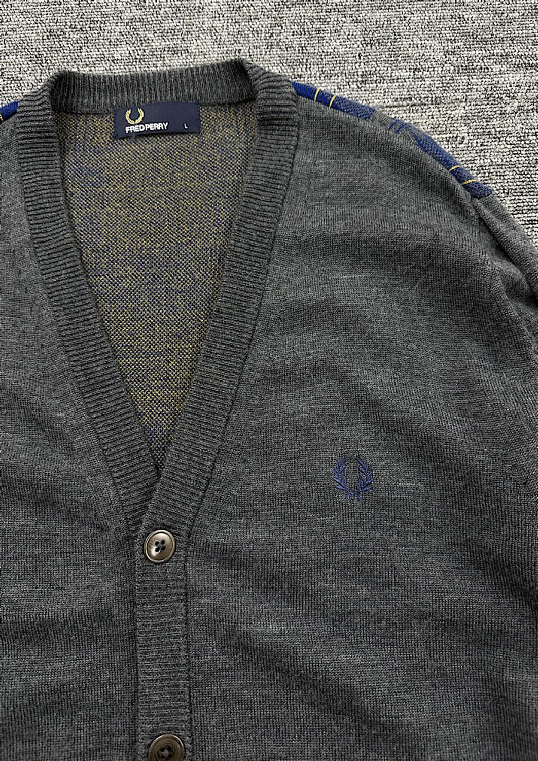 프레드페리 가디건 L  상품이미지2