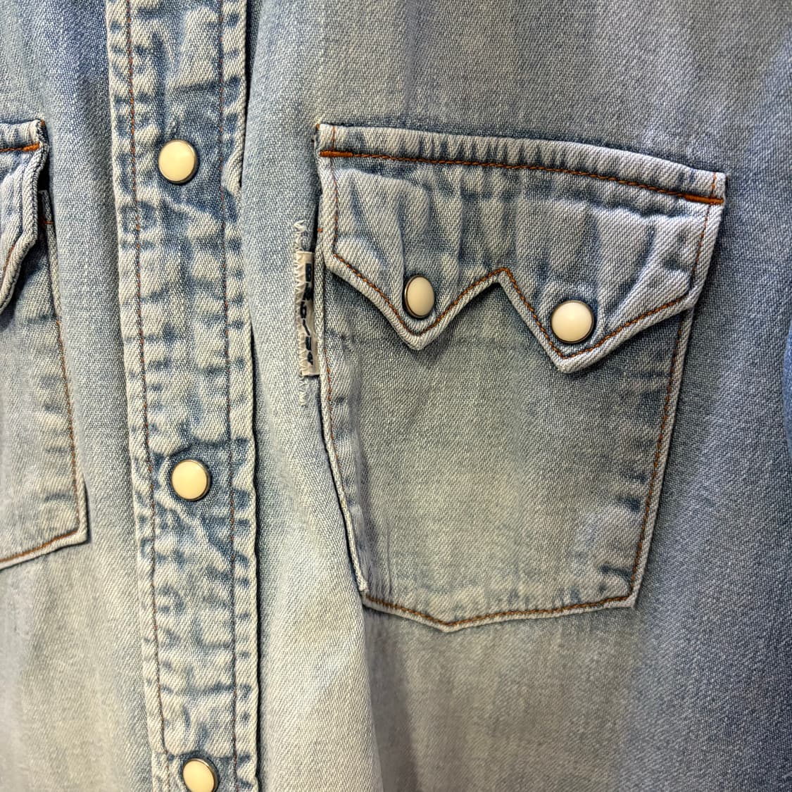 [3] blueblue 블루블루재팬 웨스턴 데님셔츠 상품이미지3