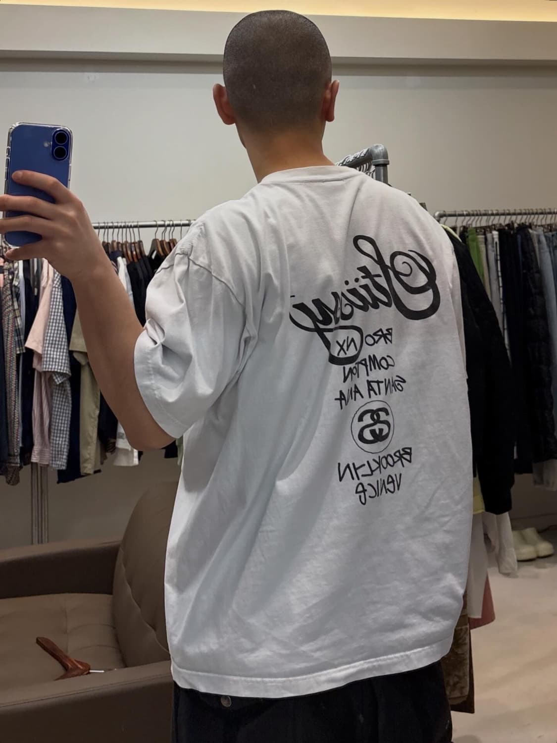 스투시 월드투어 티셔츠 상품이미지9