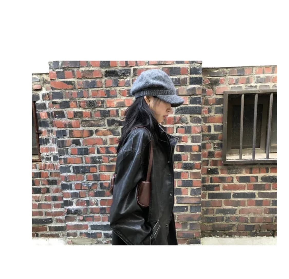 빈티지 레더 자켓  상품이미지4