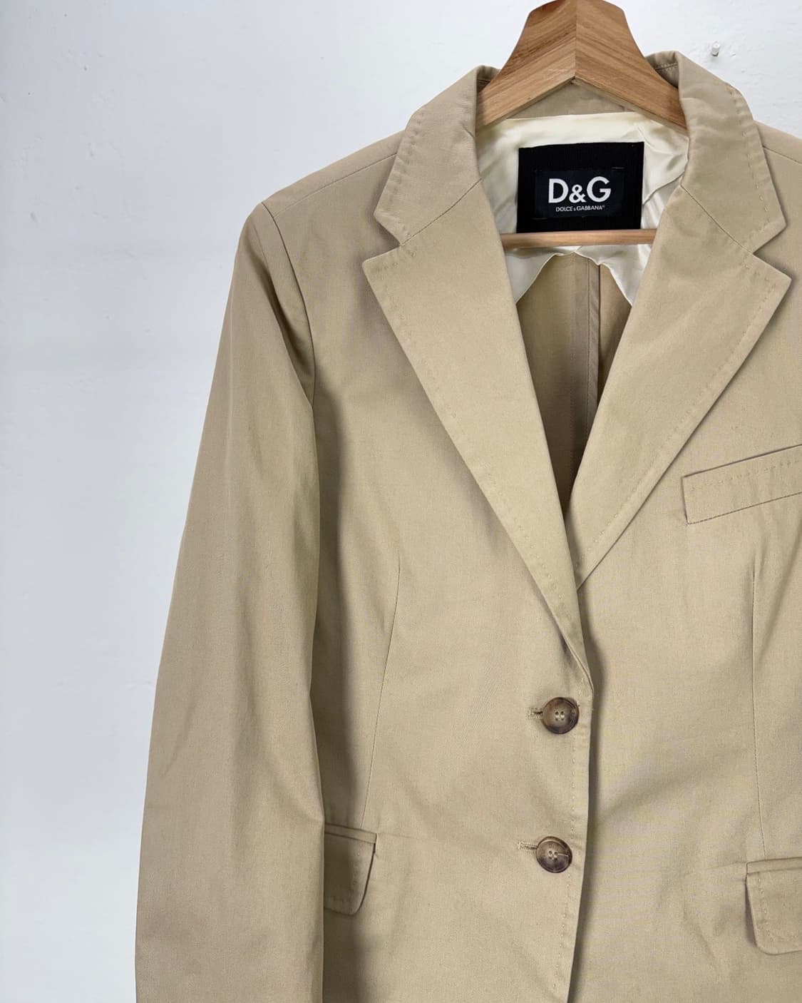 돌체앤가바나 베이지 먼스 2b 크로피 블레이저 자켓 상품이미지2