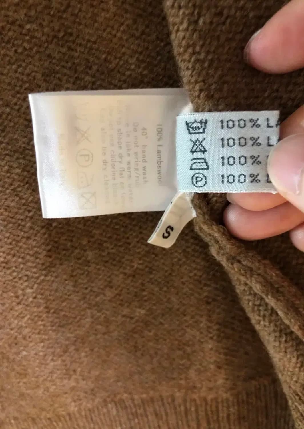 메종키츠네 램스 울 가디건 상품이미지7