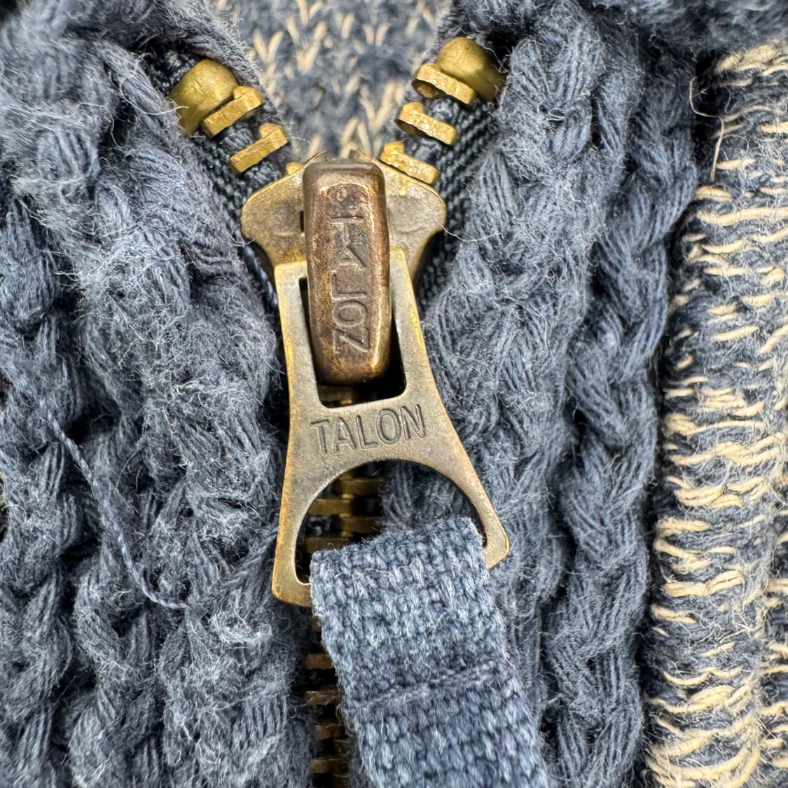 데님앤서플라이 니트집업  상품이미지3