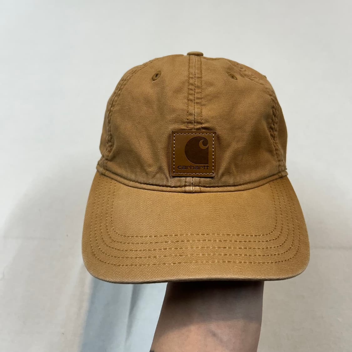 칼하트 워크웨어 볼캡 모자 브라운 상품이미지2