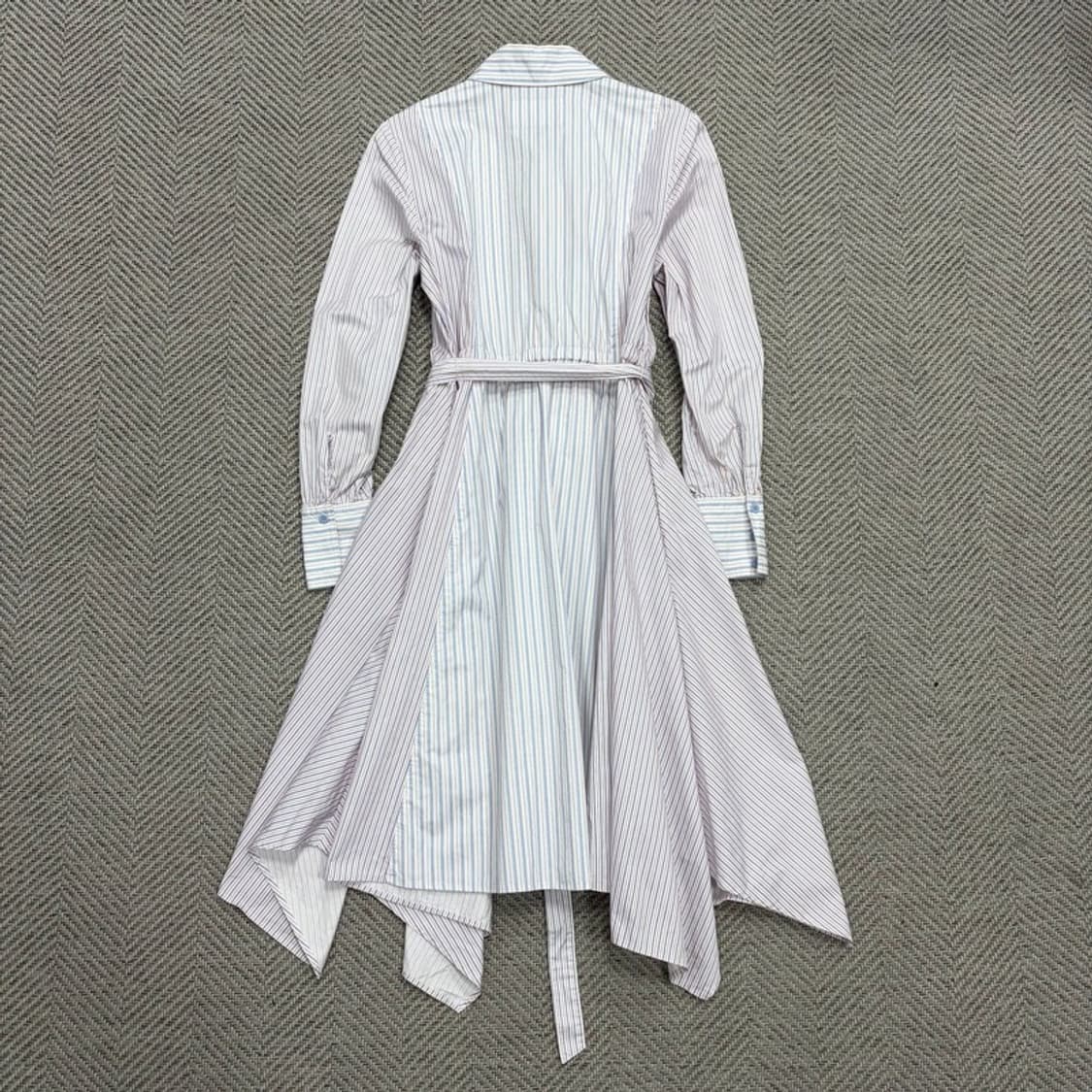 캘빈클라인 스트라이프 셔츠 원피스 v1498 상품이미지2