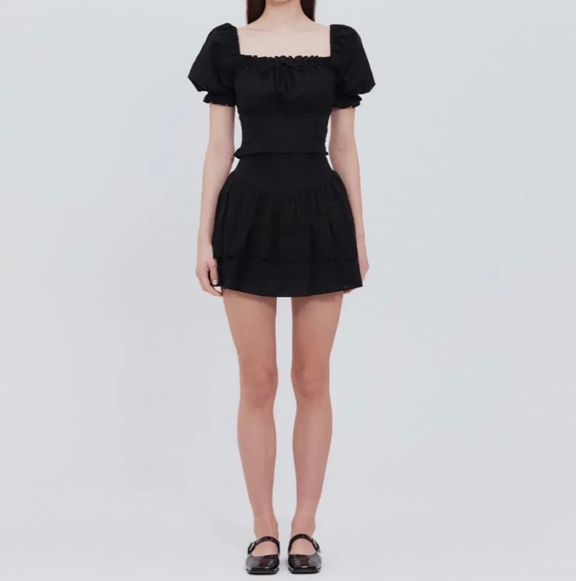 낫유어로즈 Sarah blouse(black) M 상품이미지2