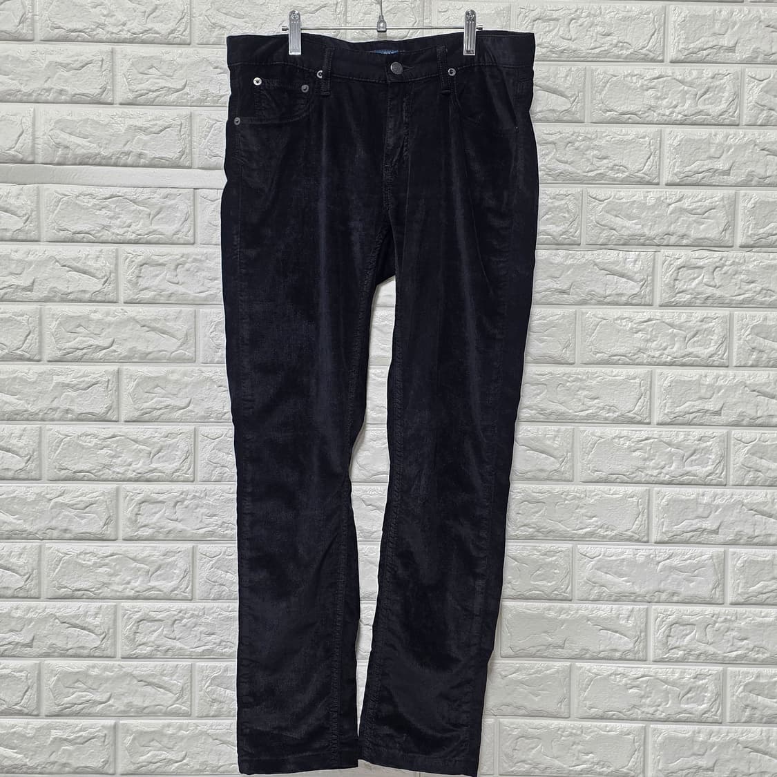 택포) 폴로랄프로렌 블랙 벨벳 바지 30인치 상품이미지1