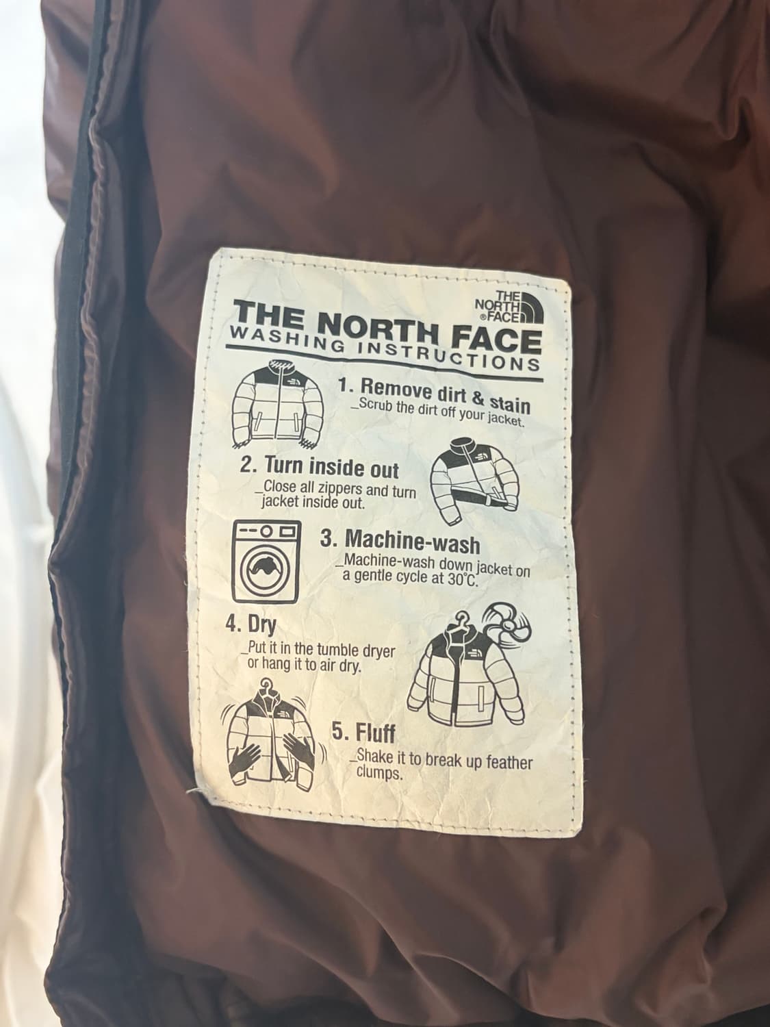 노스페이스 눕시 갈색 여성사이즈 L95 상품이미지4