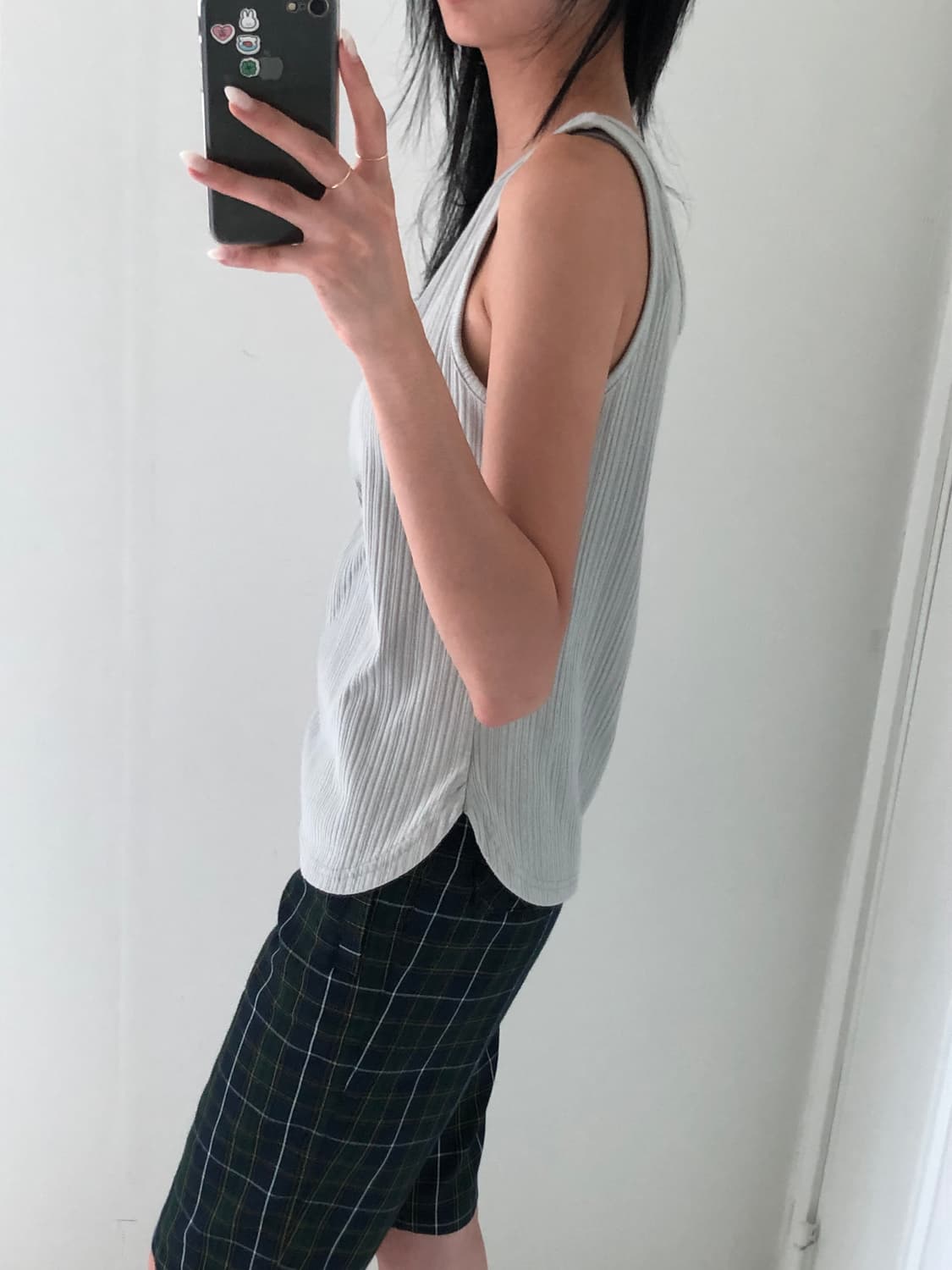 일본빈티지 민트 투웨이 민소매 상품이미지4
