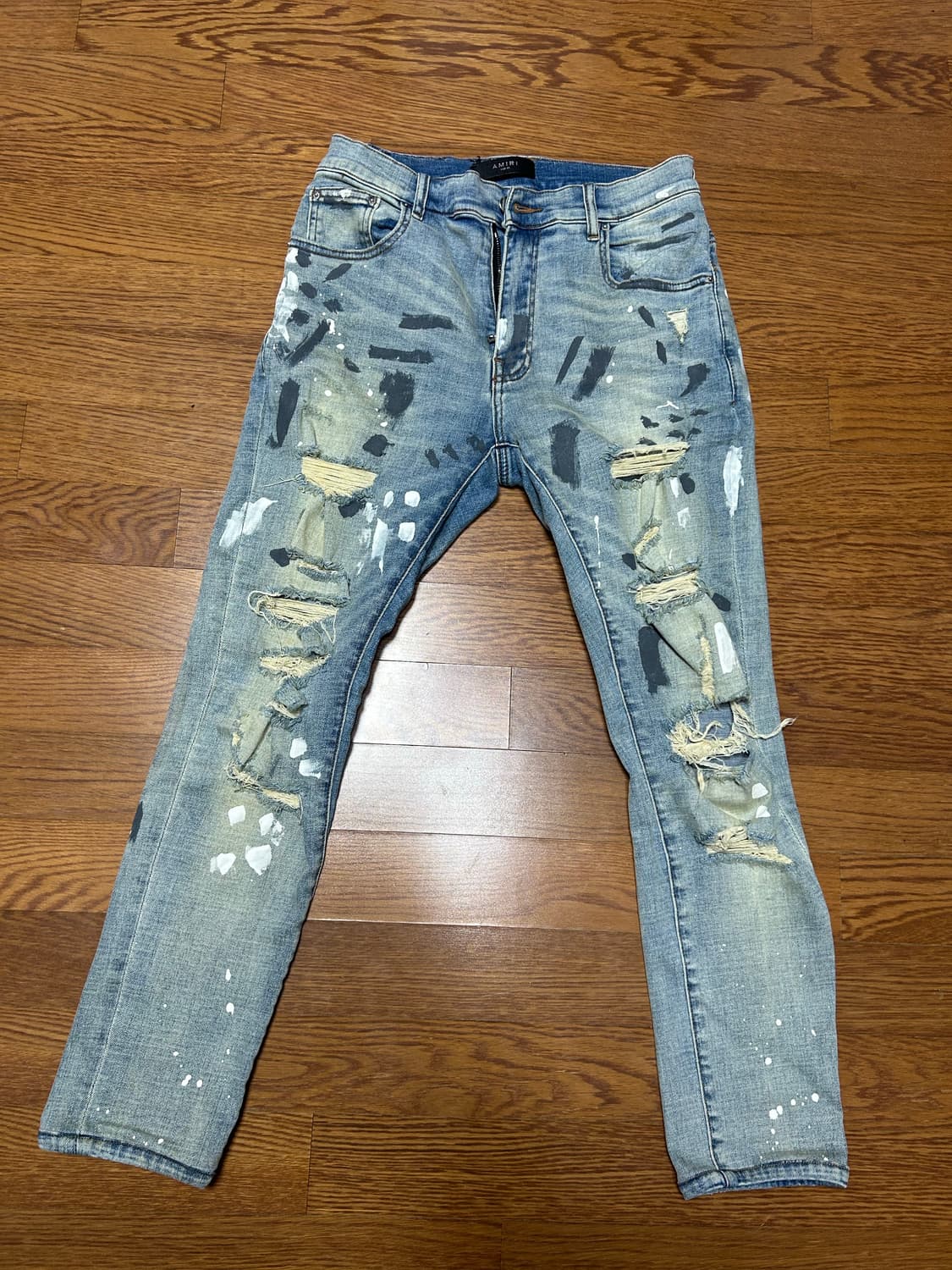 AMIRI 아미리 디스트로이드 데님진 청바지 상품이미지1
