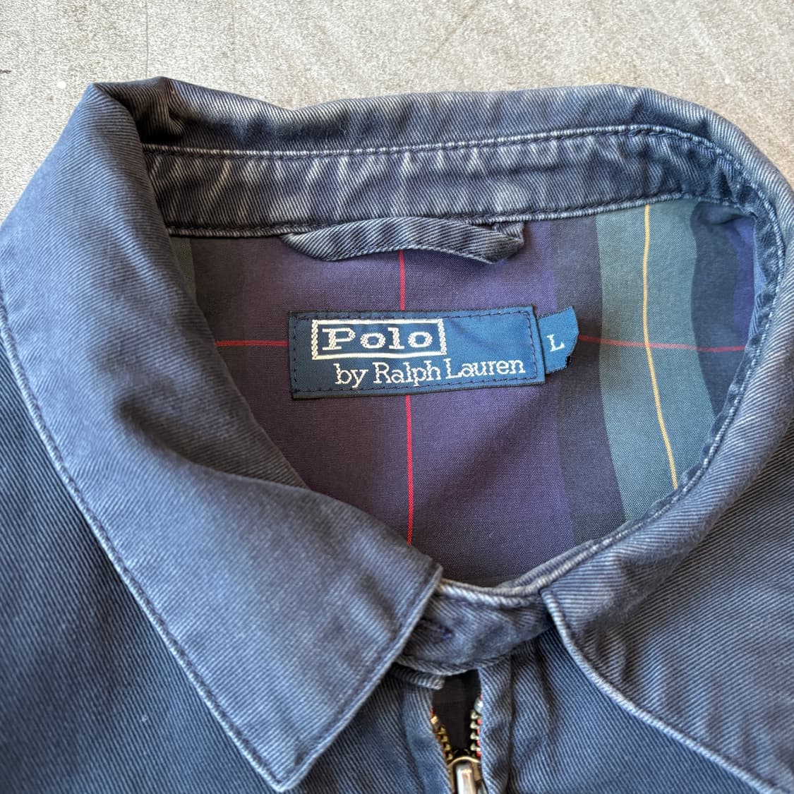 폴로 정품 네이비 스윙톱 자켓 상품이미지5