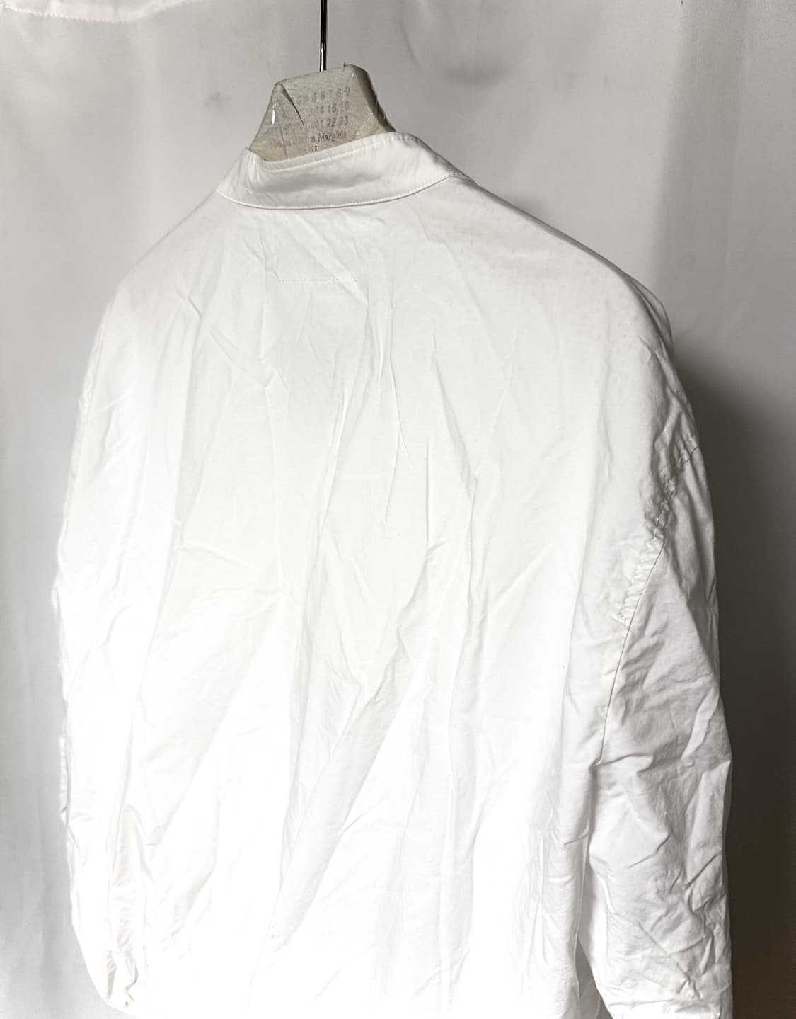 마르지엘라 5zip 트롱프뢰유 코튼혼방 라이더 자켓 상품이미지8