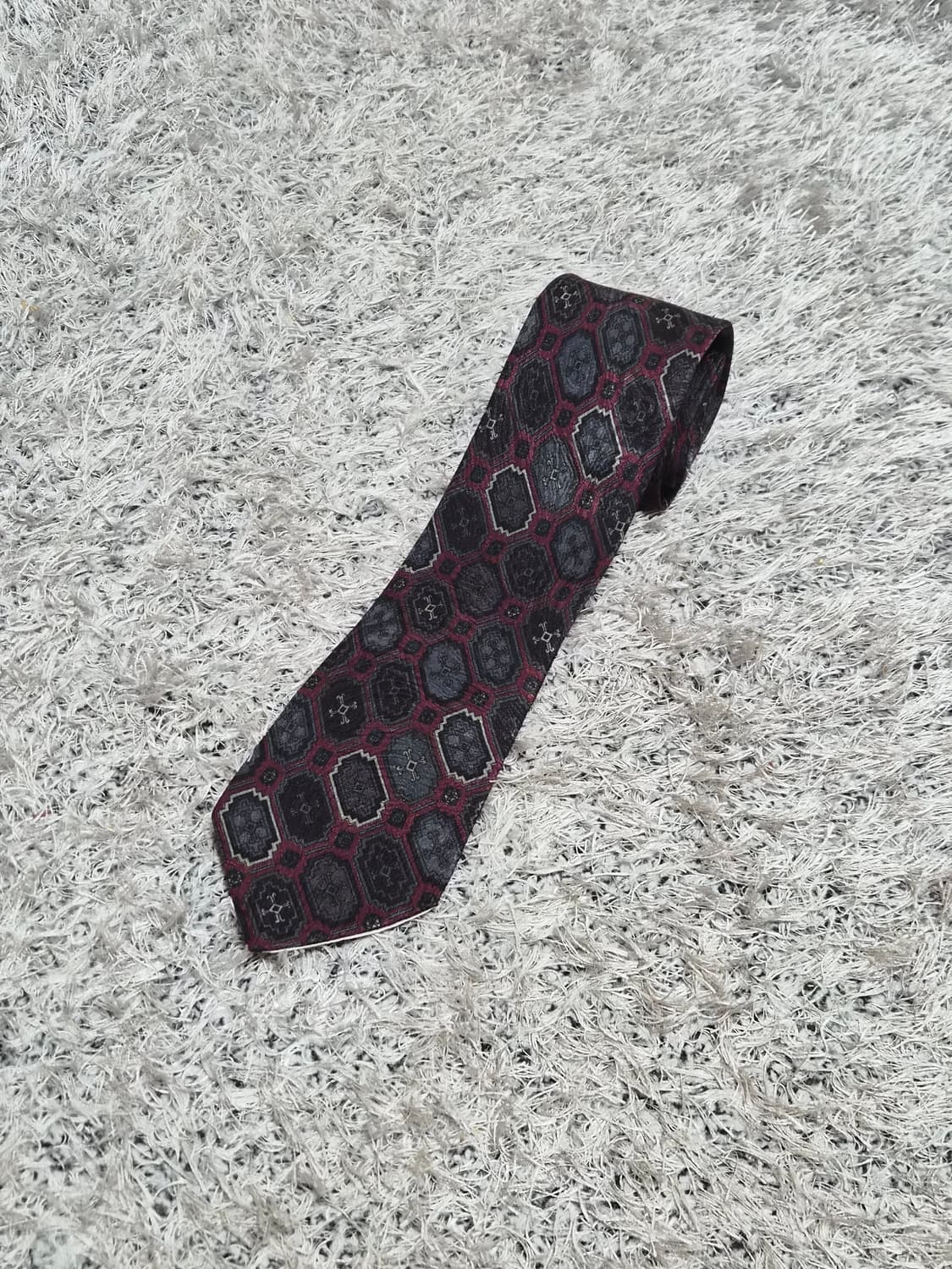 도미니크프랑스 빈티지 페이즐리 패턴 넥타이 Free - N41 상품이미지1