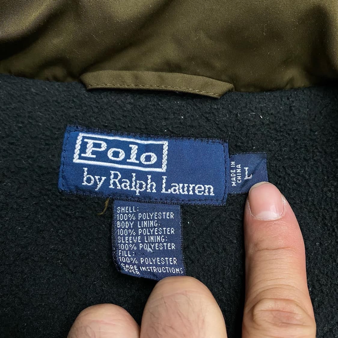 폴로 플리스 자켓 상품이미지5