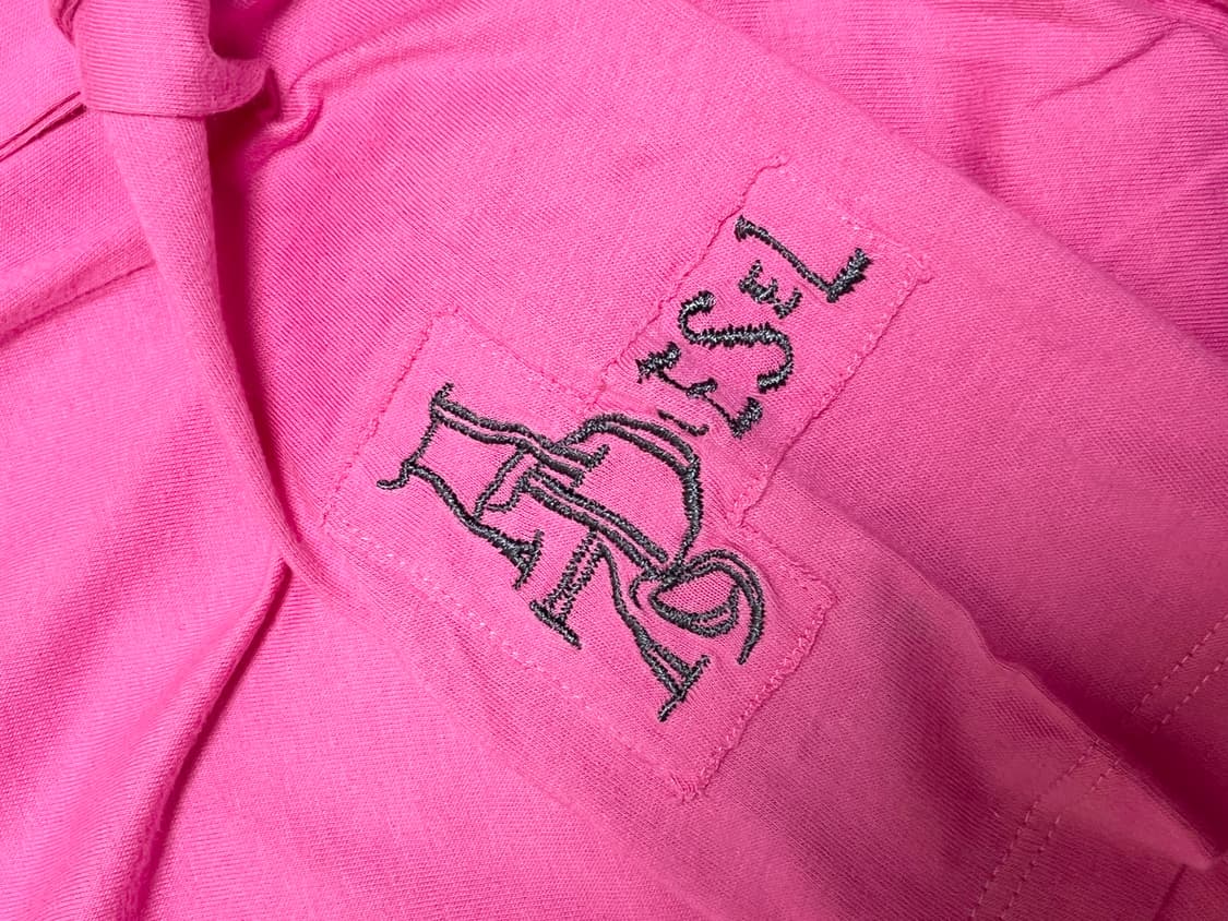 DIESEL 핑크 M사이즈 보우트넥 롱슬리브  상품이미지5