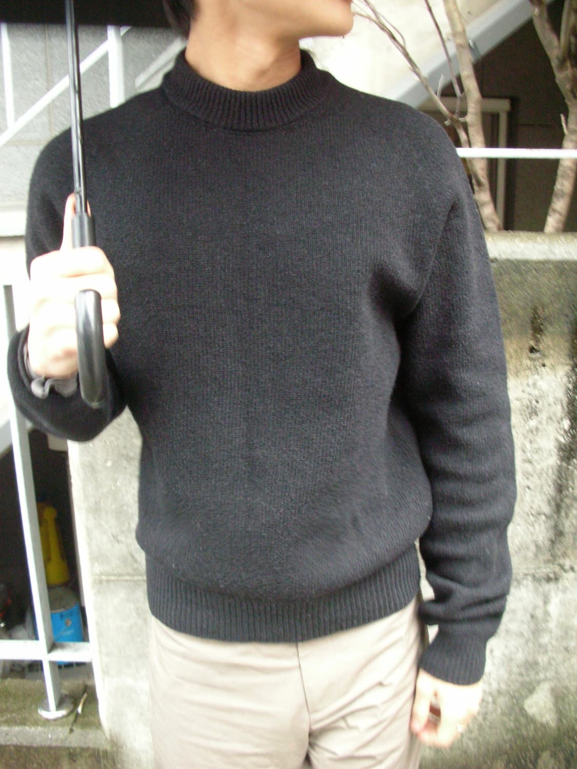 lemair wool knit black 상품이미지4