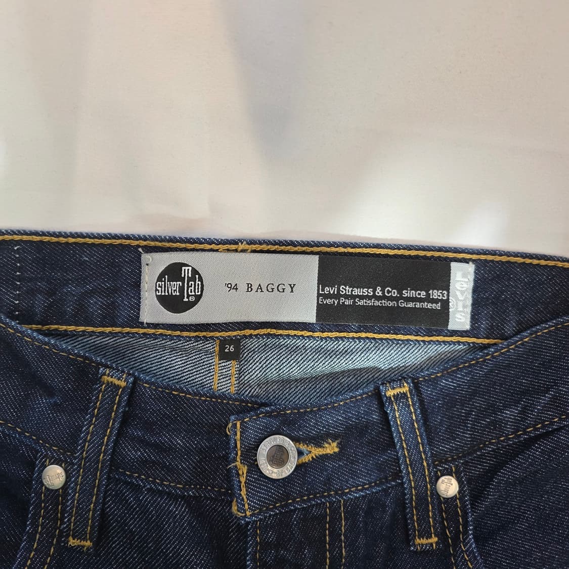 [W26L31]리바이스 실버탭 94배기핏 데님 팬츠 상품이미지4