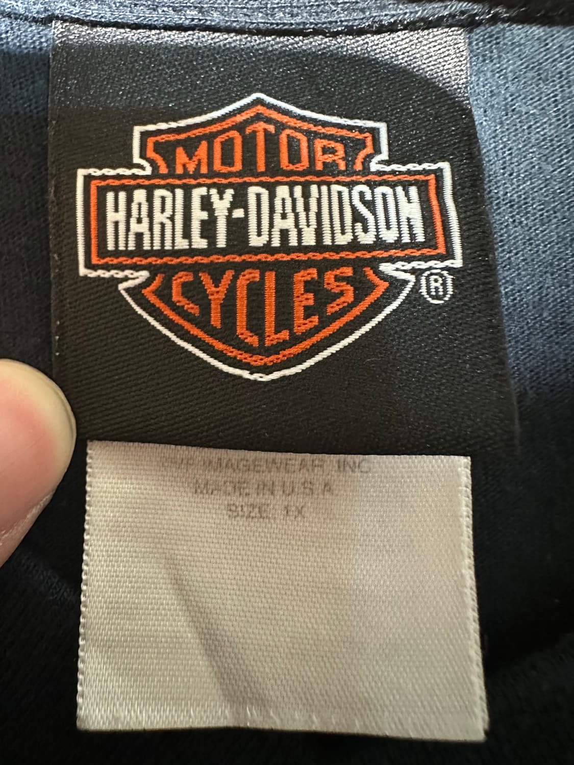 할리데이비슨 워싱 반팔 티셔츠 상품이미지6