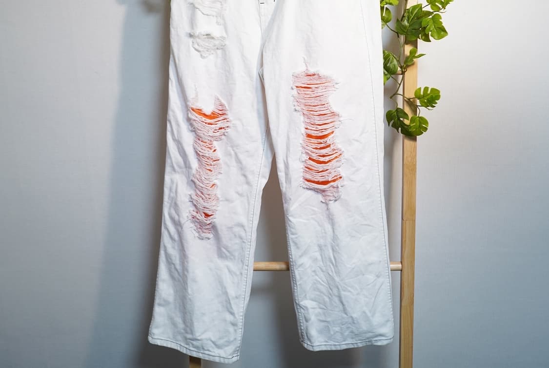 이것은 화이트인가 오렌지인가 바지 상품이미지4