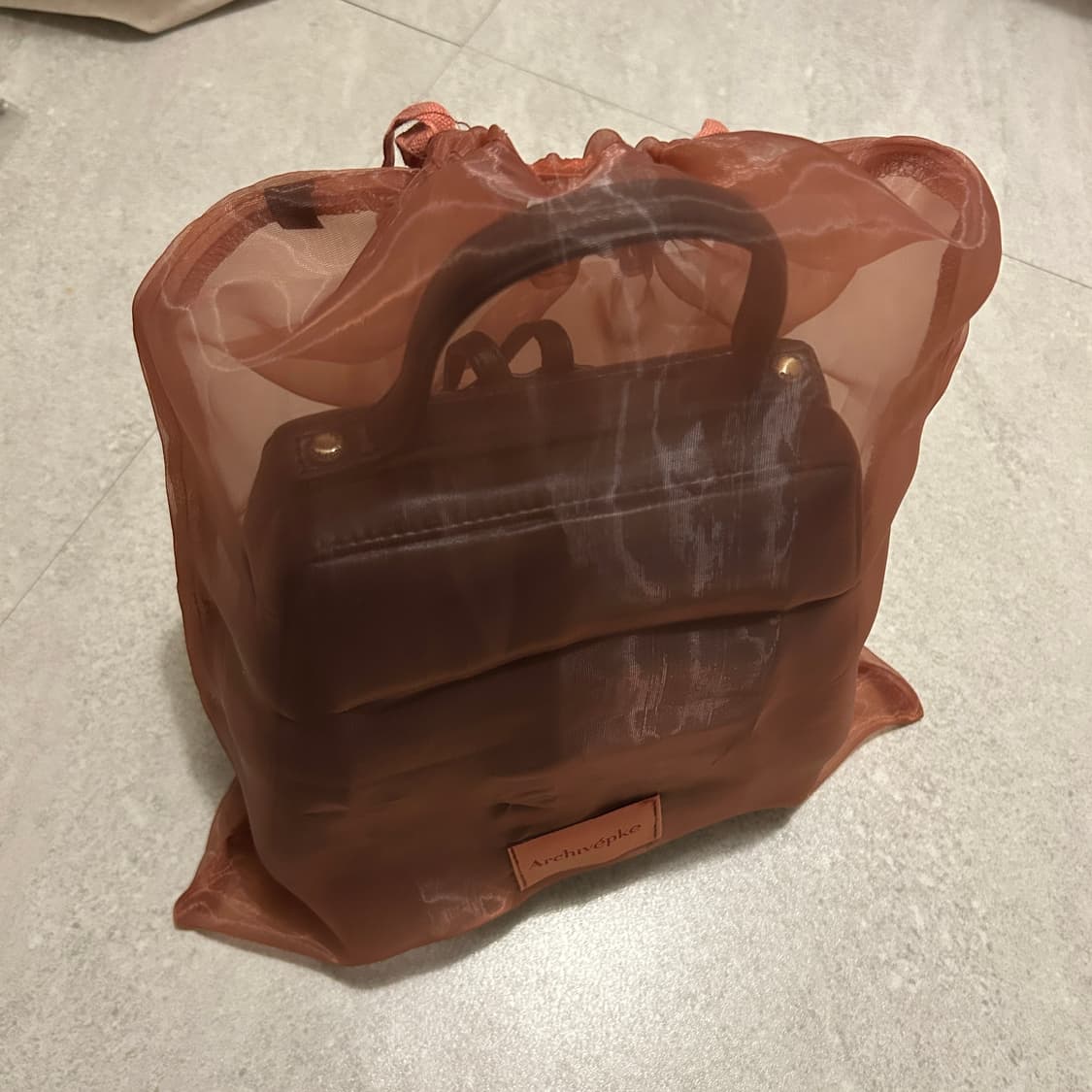 아카이브앱크 쉘틴백 블랙 상품이미지9