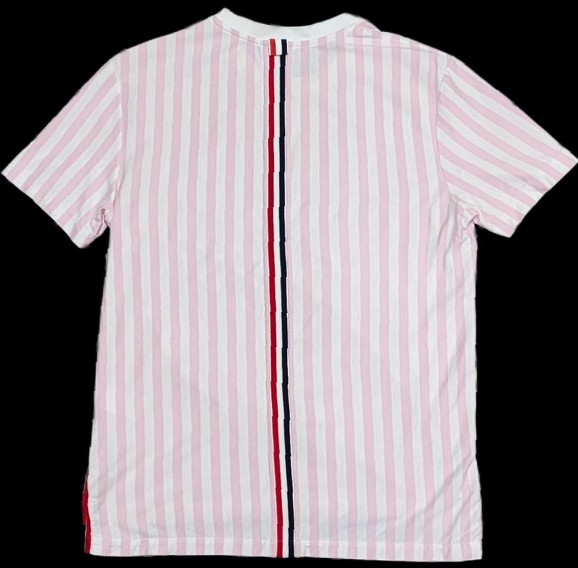 톰브라운 스트라이프 삼선 반팔티  상품이미지3