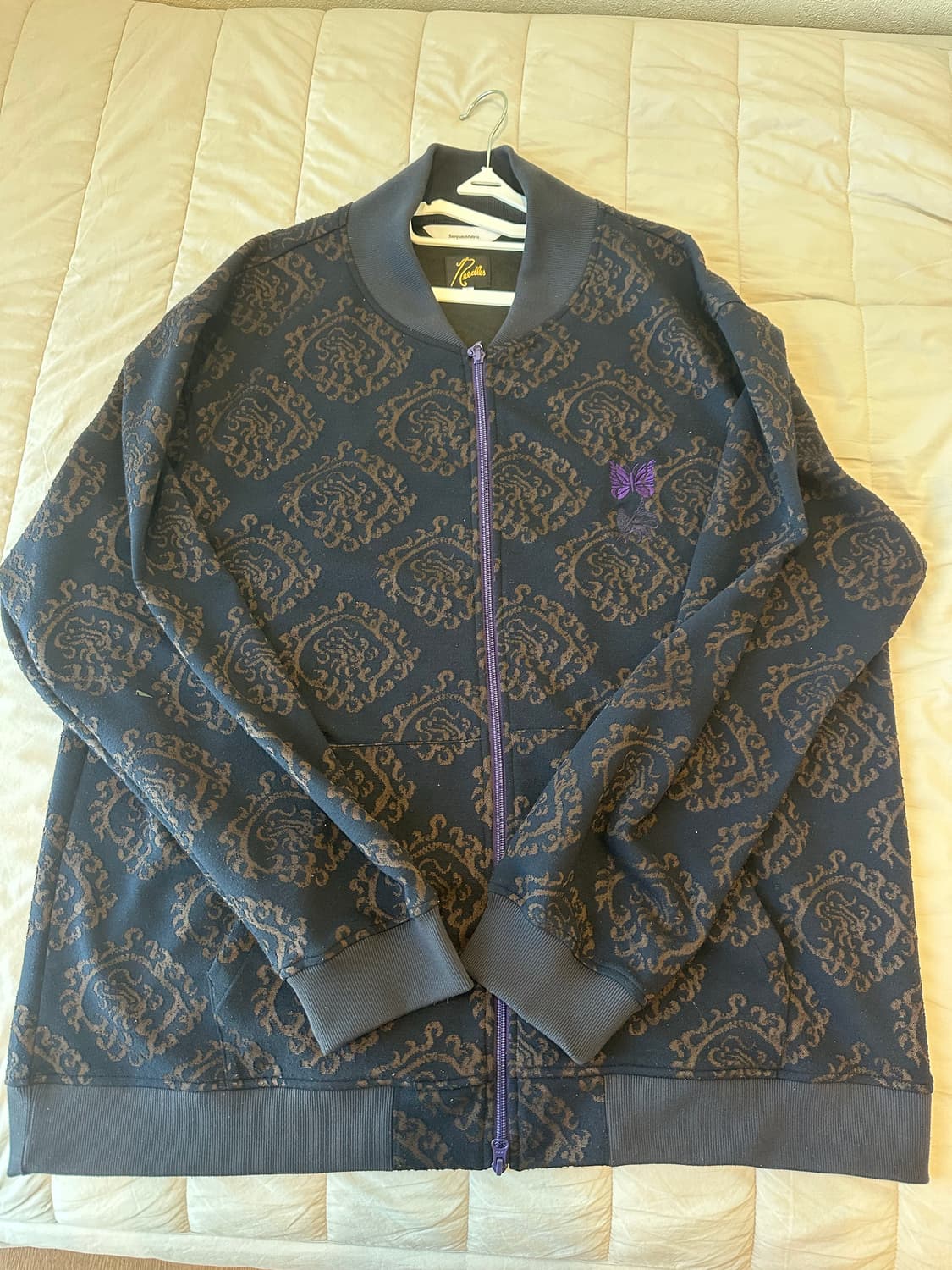 니들스 사스콰치패브릭스 콜라보 가디건 24ss 상품이미지1