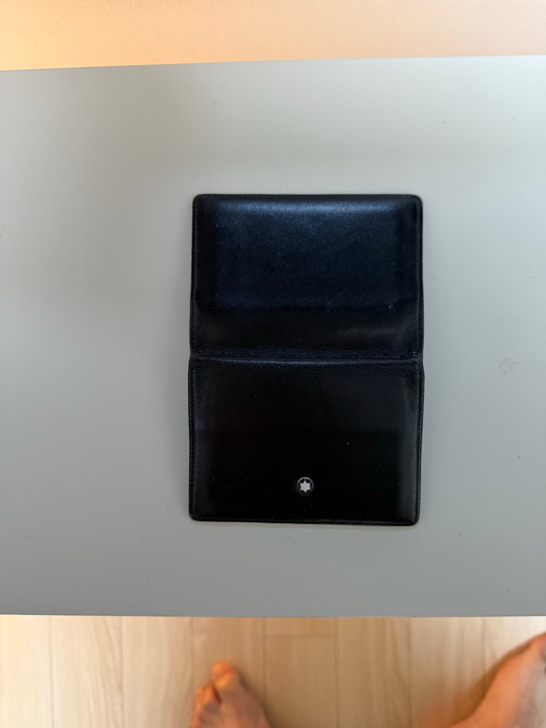 몽블랑 카드지갑 검정색 상품이미지2