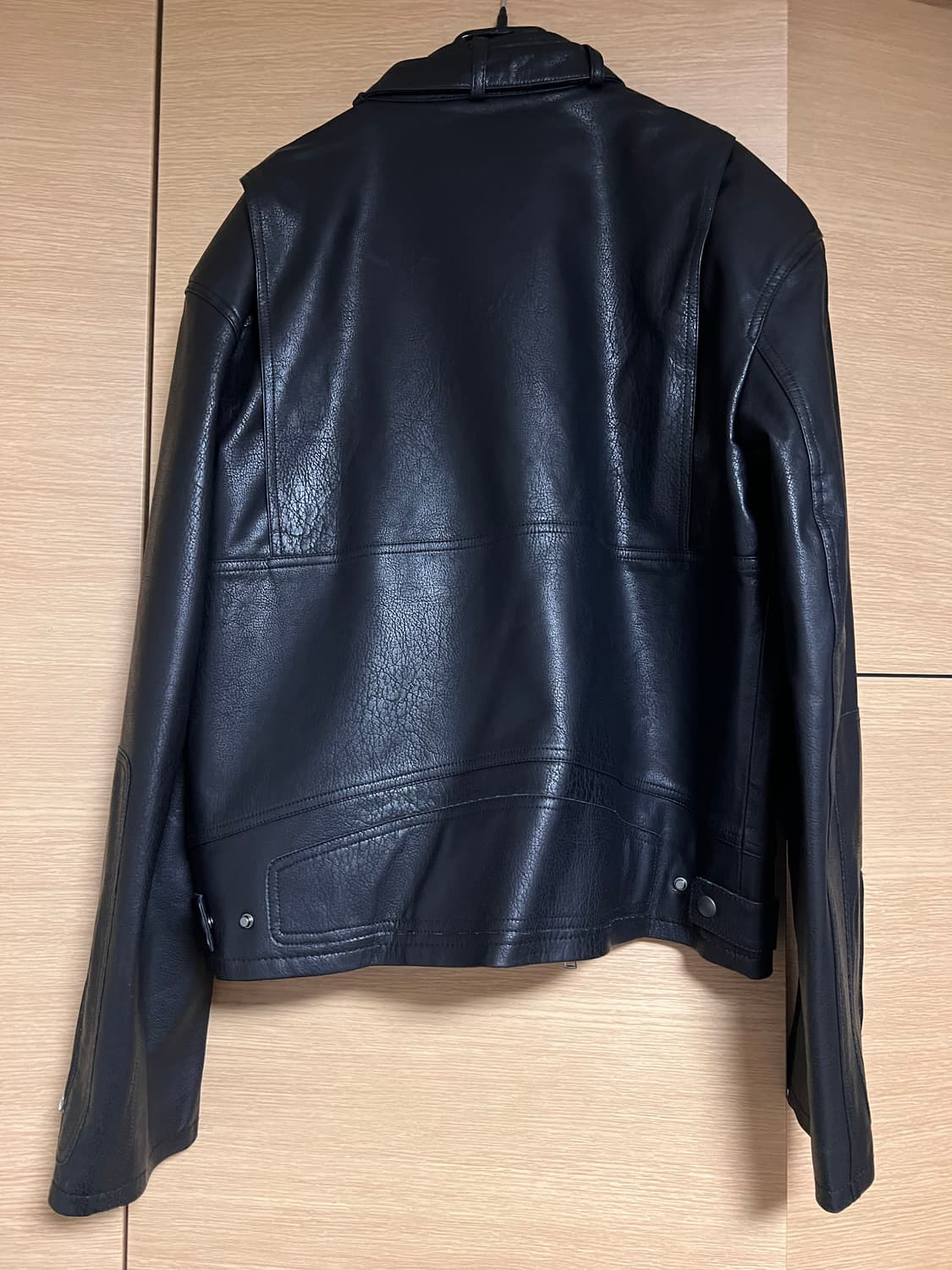 알렌느 3D 레더 바이커 자켓 2 사이즈 상품이미지2