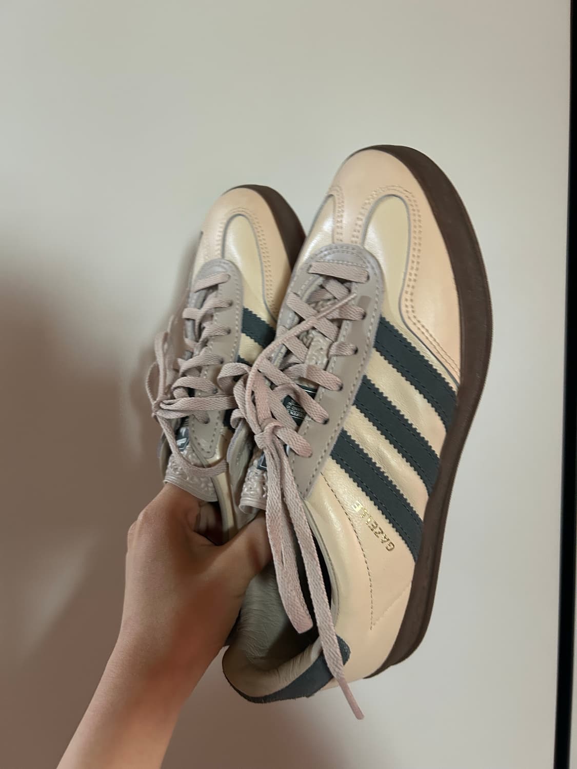 아디다스 가젤 인도어 베이지 230  운동화 단화  상품이미지4