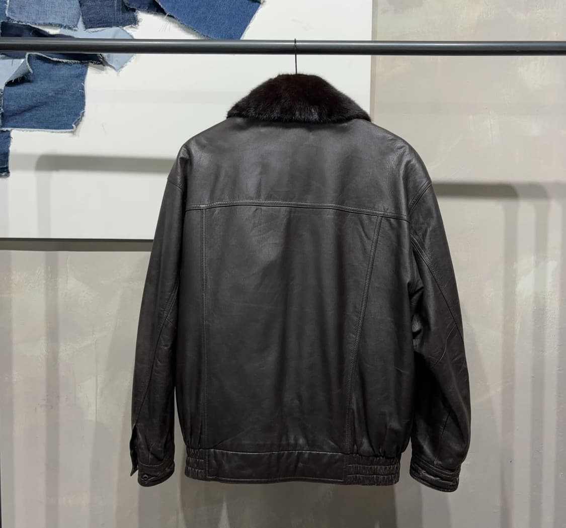 Vintage 양가죽 무스탕 자켓 상품이미지3