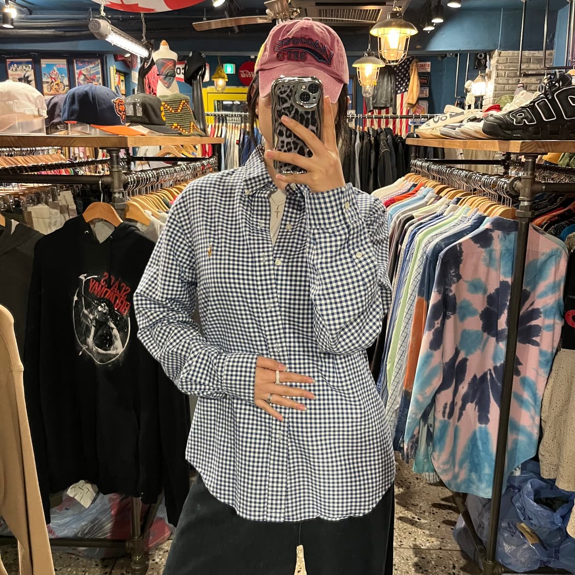 POLO 폴로 랄프로렌 깅엄체크 셔츠 상품이미지1
