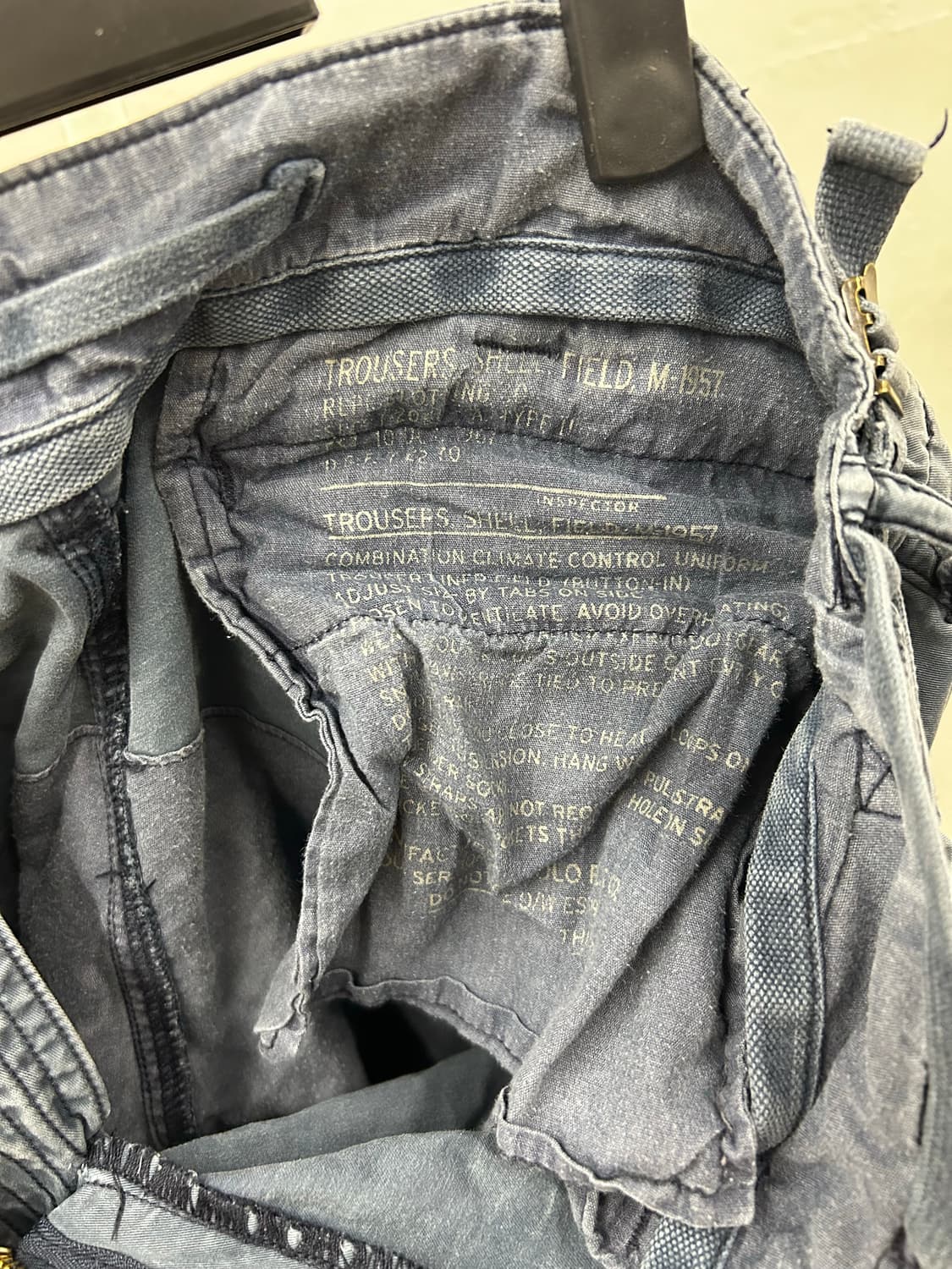 폴로(Polo) 워싱 카고 바지 상품이미지4