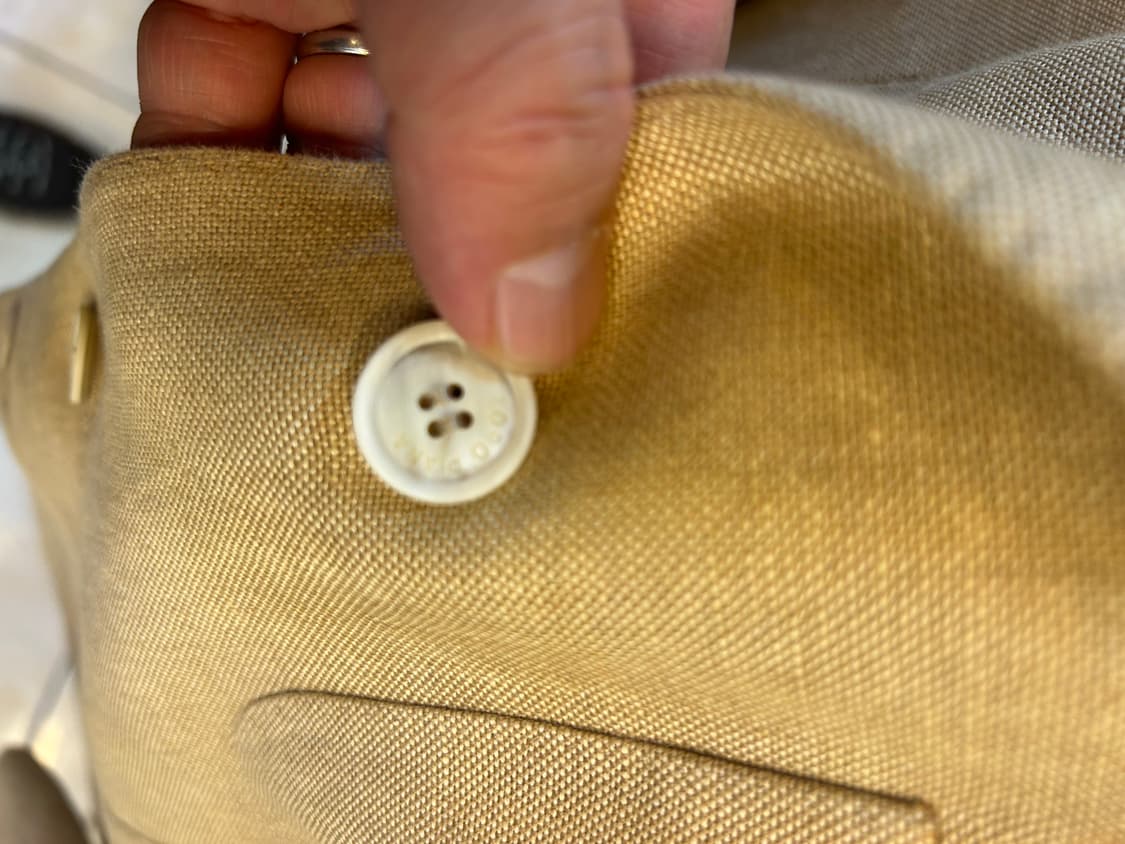 46/9t 정품 로로피아나 린넨 자켓 팝니다 상품이미지3