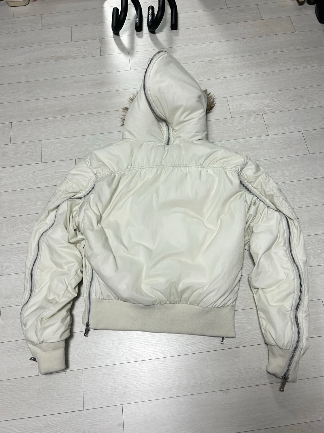 레이서 Translucent Aviator 봄버 베이지 / M size 상품이미지4