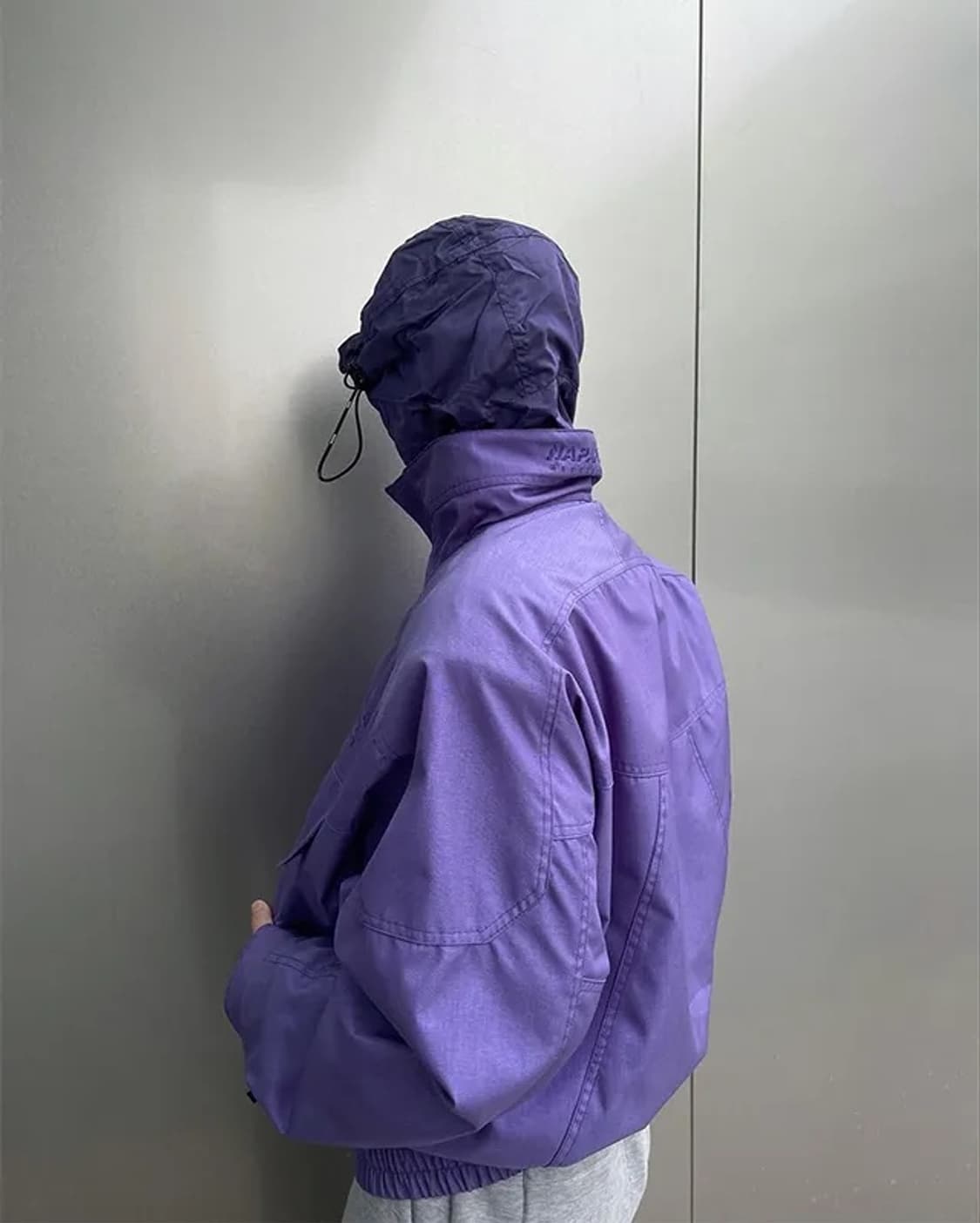 [XL] 마틴로즈 X 나파피리 알로스 자켓 퍼플 상품이미지4