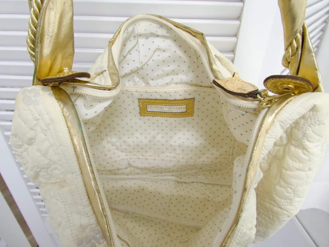 츠모리치사토 네코 퀄팅 크로스백 상품이미지7