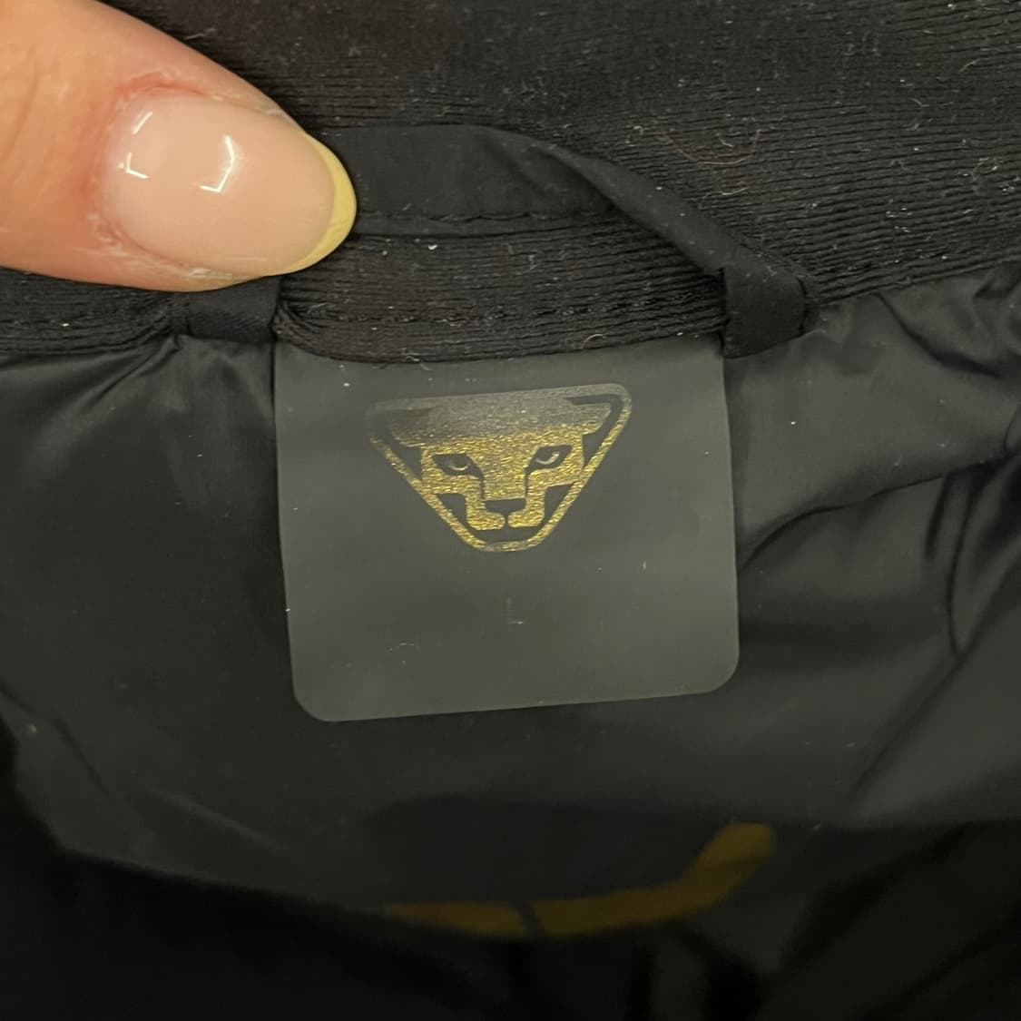 [정품/L] 다이나핏 블랙 패딩 자켓 b18 상품이미지5