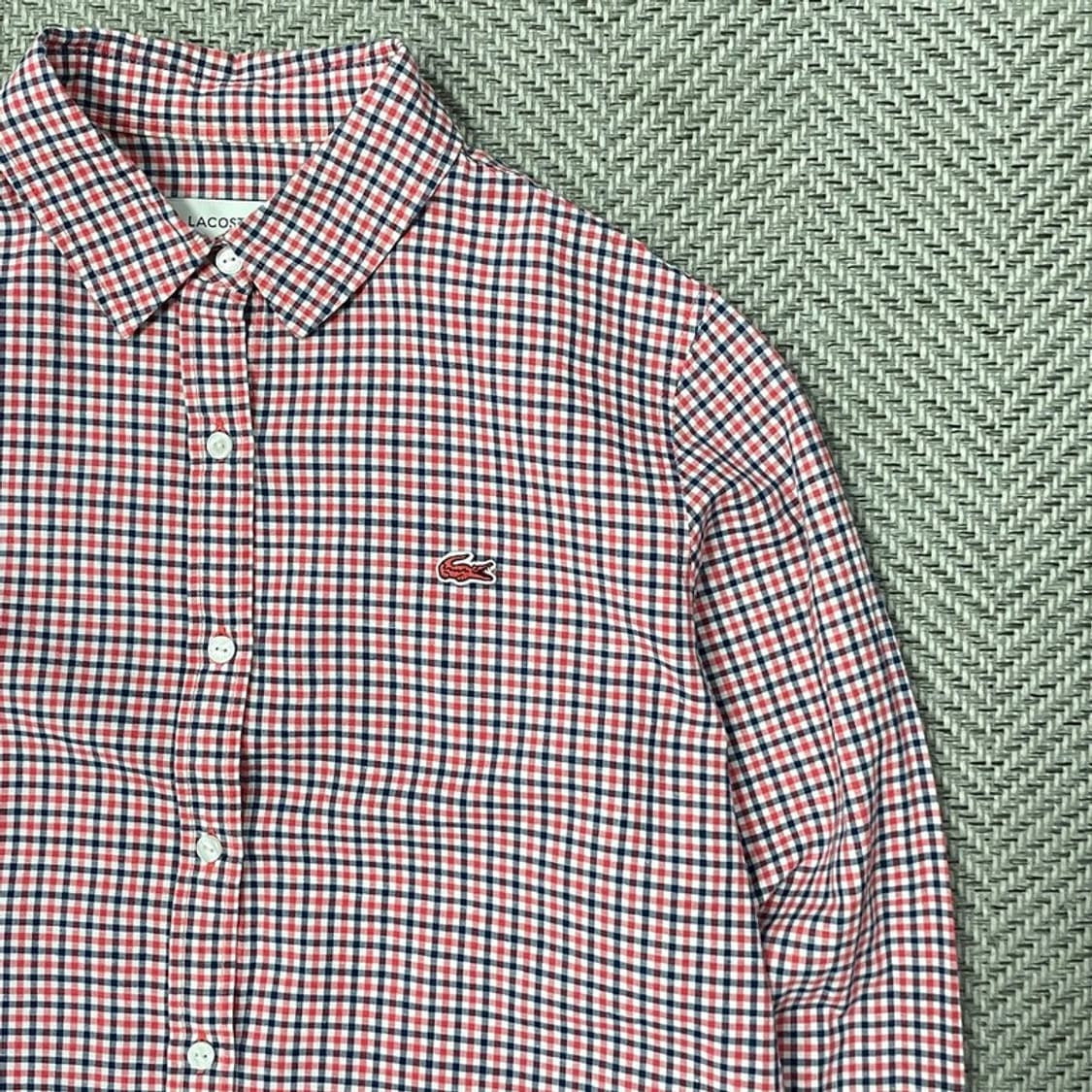 라코스테 체크 셔츠 v0076 상품이미지4