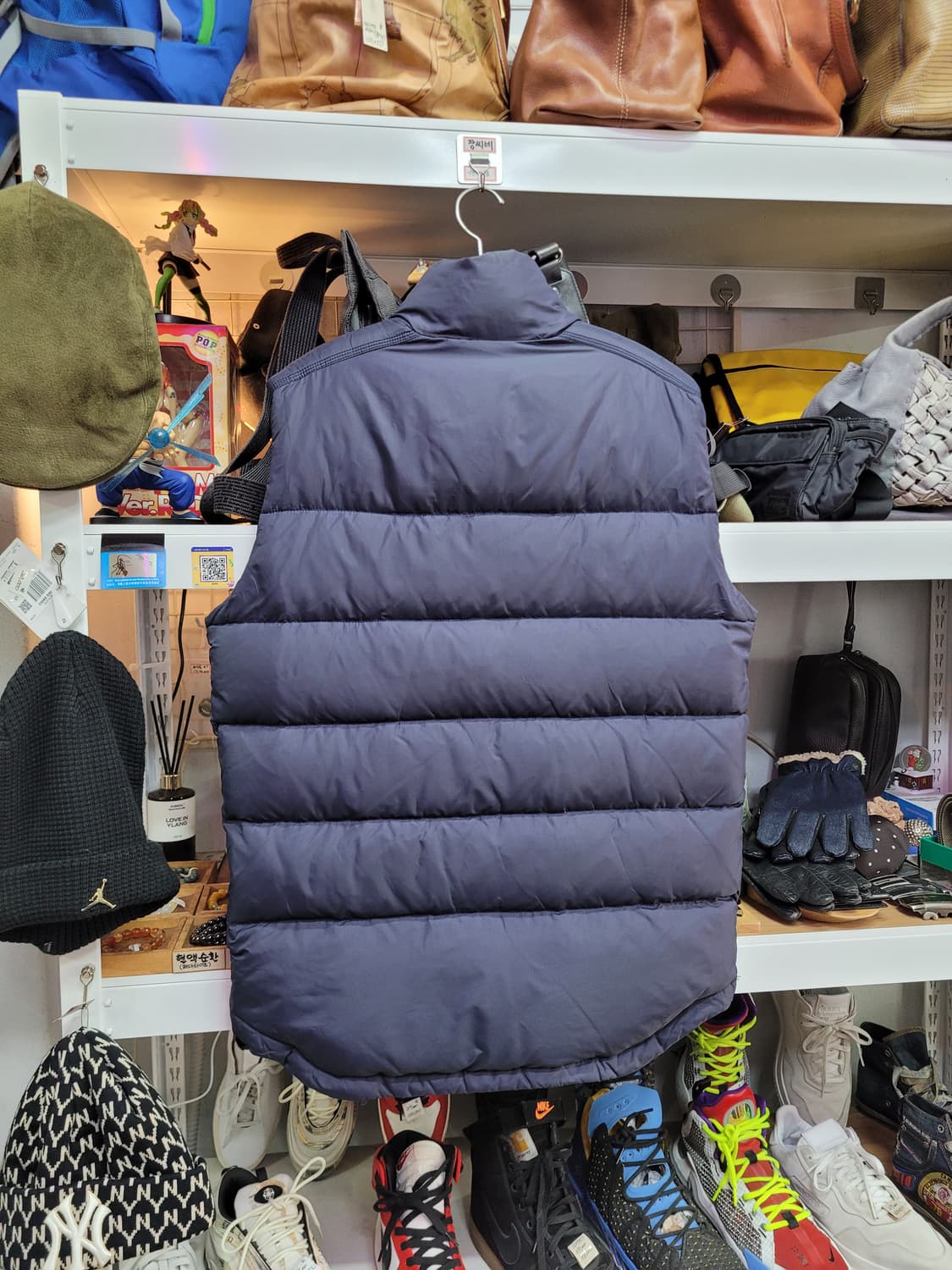 타미힐피거 네이비 패딩 조끼 (오리털) 상품이미지2