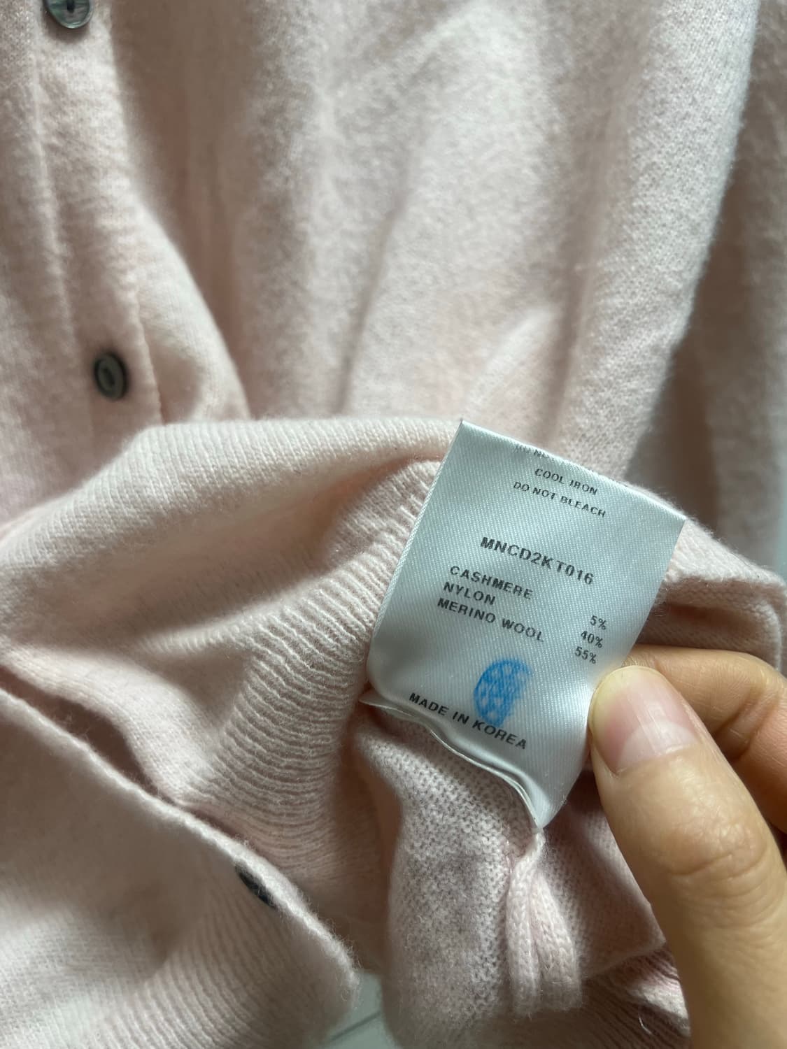 모노하 monoha cashmere R cardican 상품이미지5