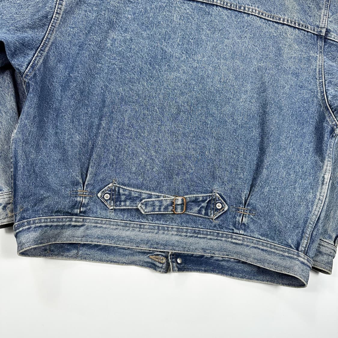 JPN 재팬빈티지 오버핏 데님 트러커자켓 M 상품이미지5