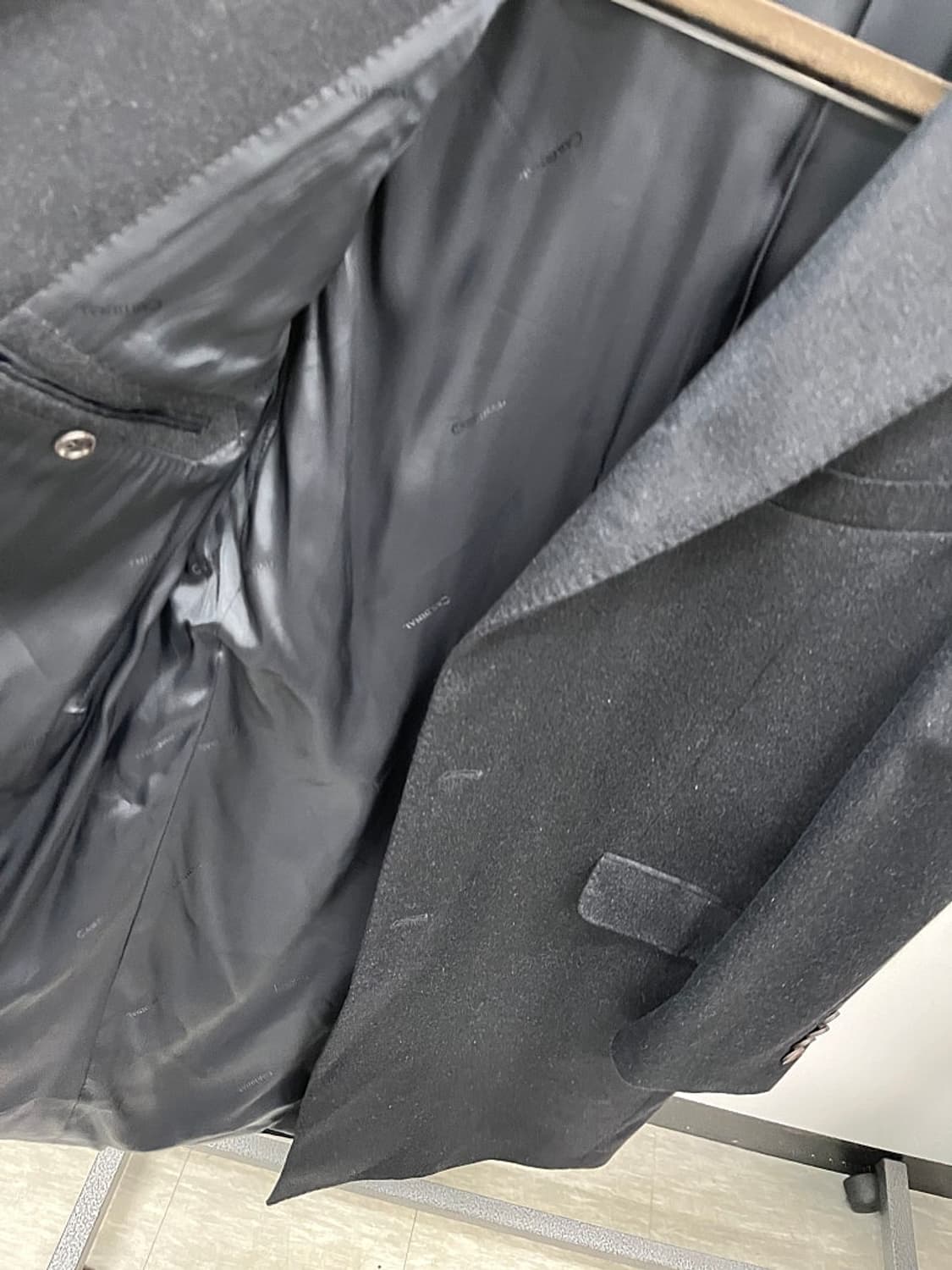 100-105) 갤럭시 캐시미어100% 코트  상품이미지6