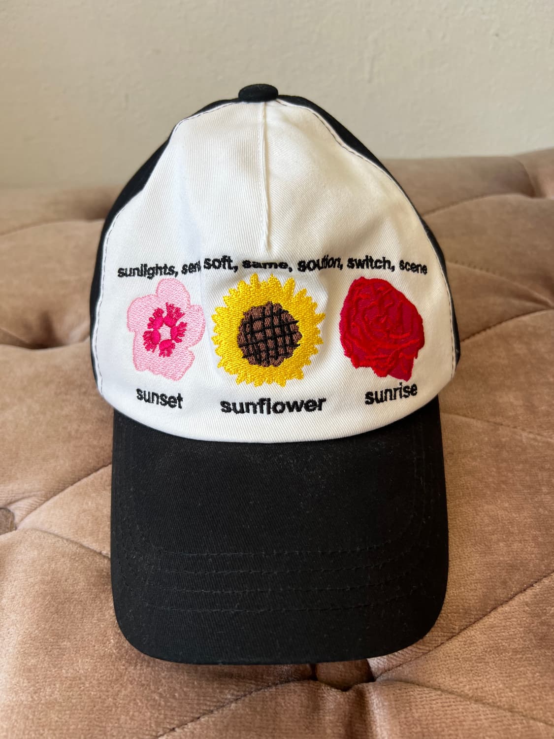 마이딥블루메모리즈 블랙 캡모자 볼캡 상품이미지1