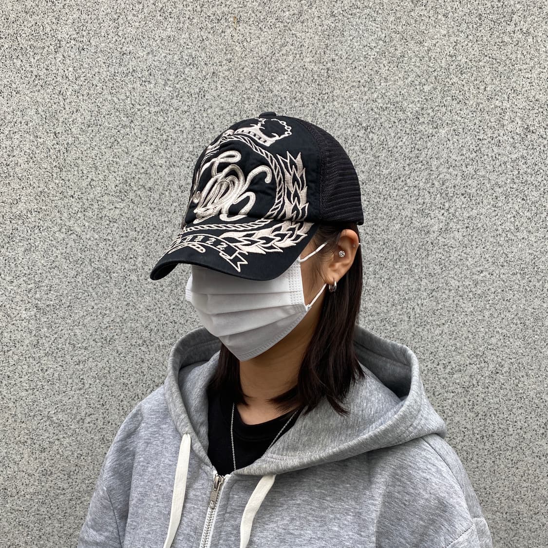 에그자일(EXILE) 보컬 배틀 오디션 매쉬 캡 상품이미지1