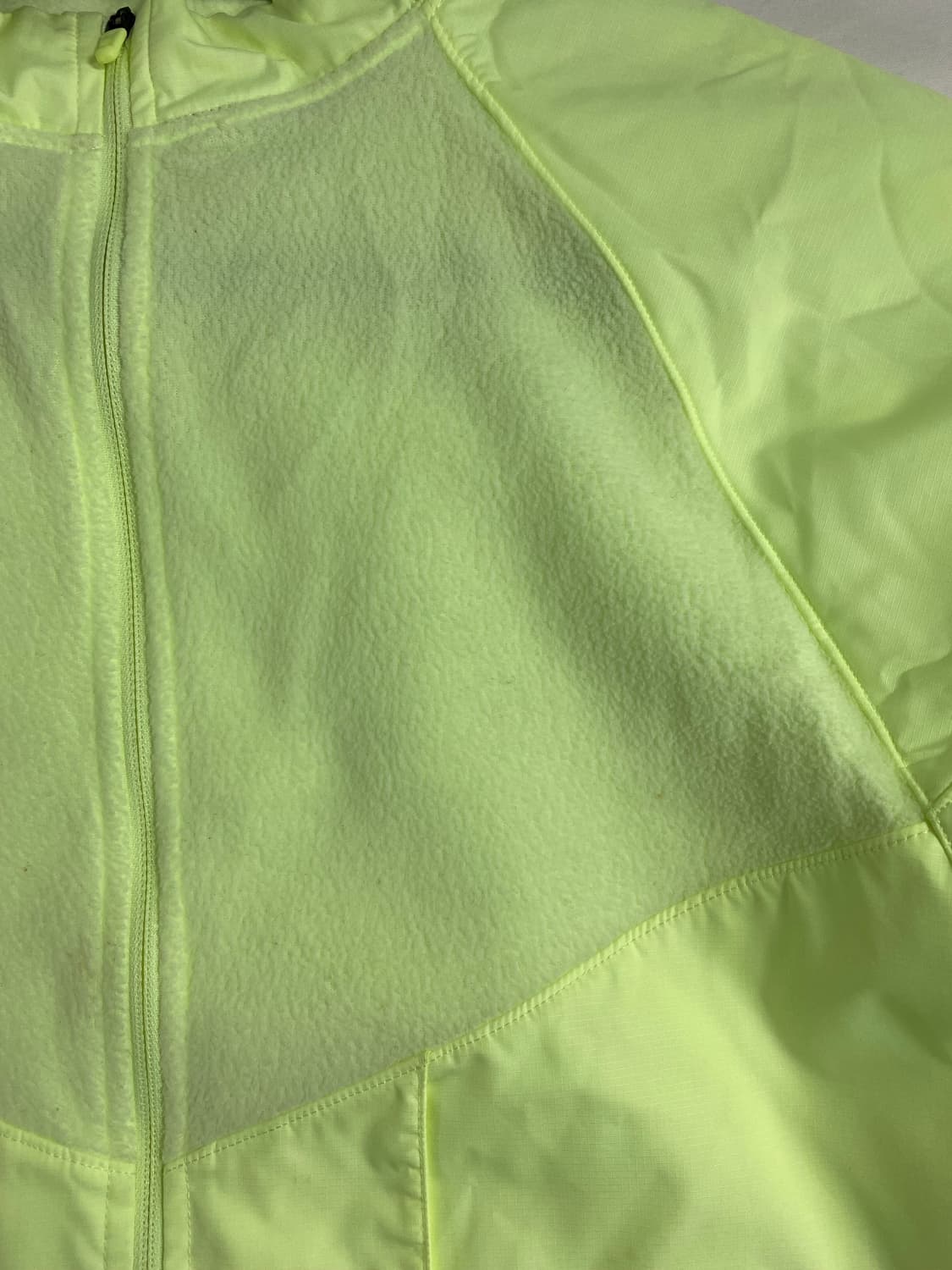 나이키 러닝 디비전 형광 크롭집업 자켓 S <542> 상품이미지4