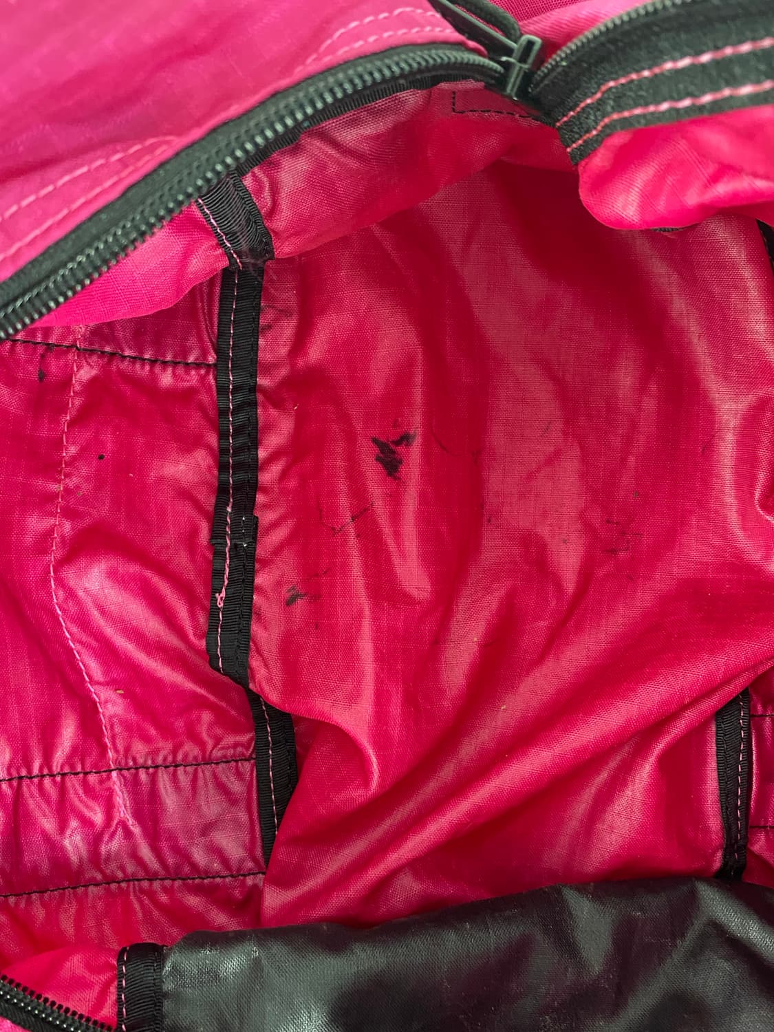 노스페이스 핑크 나일론 크로스백 <58> 상품이미지7