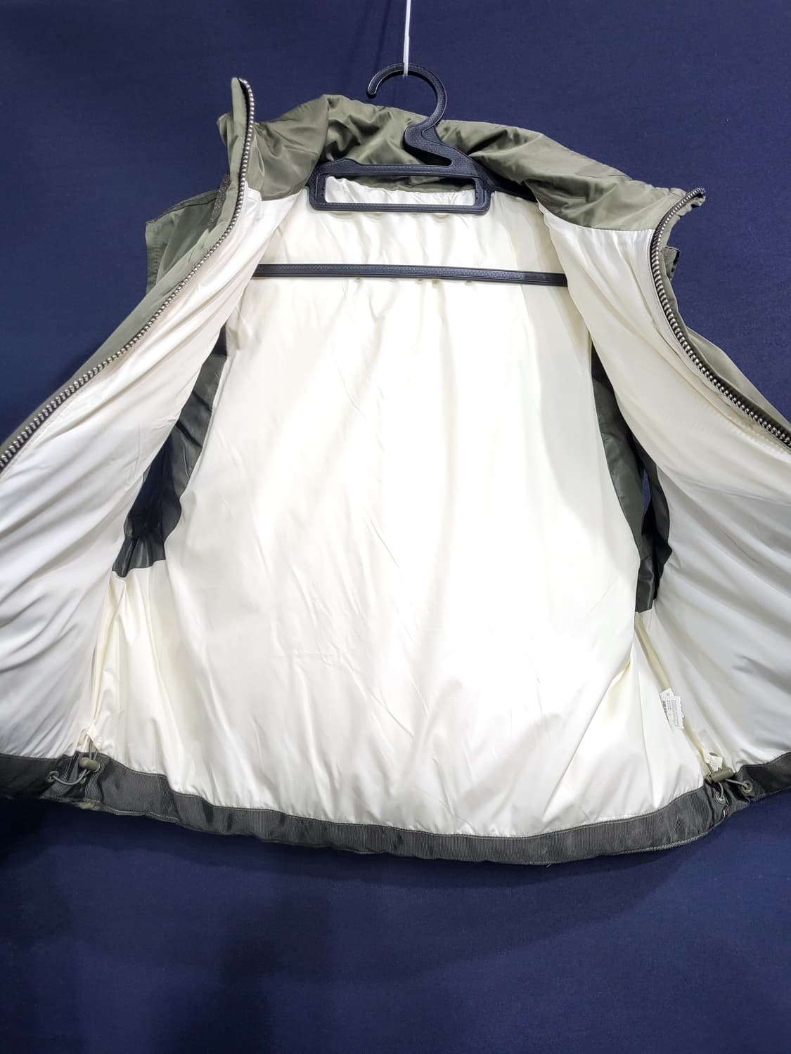 덕다운 후드패딩 베스트 상품이미지4