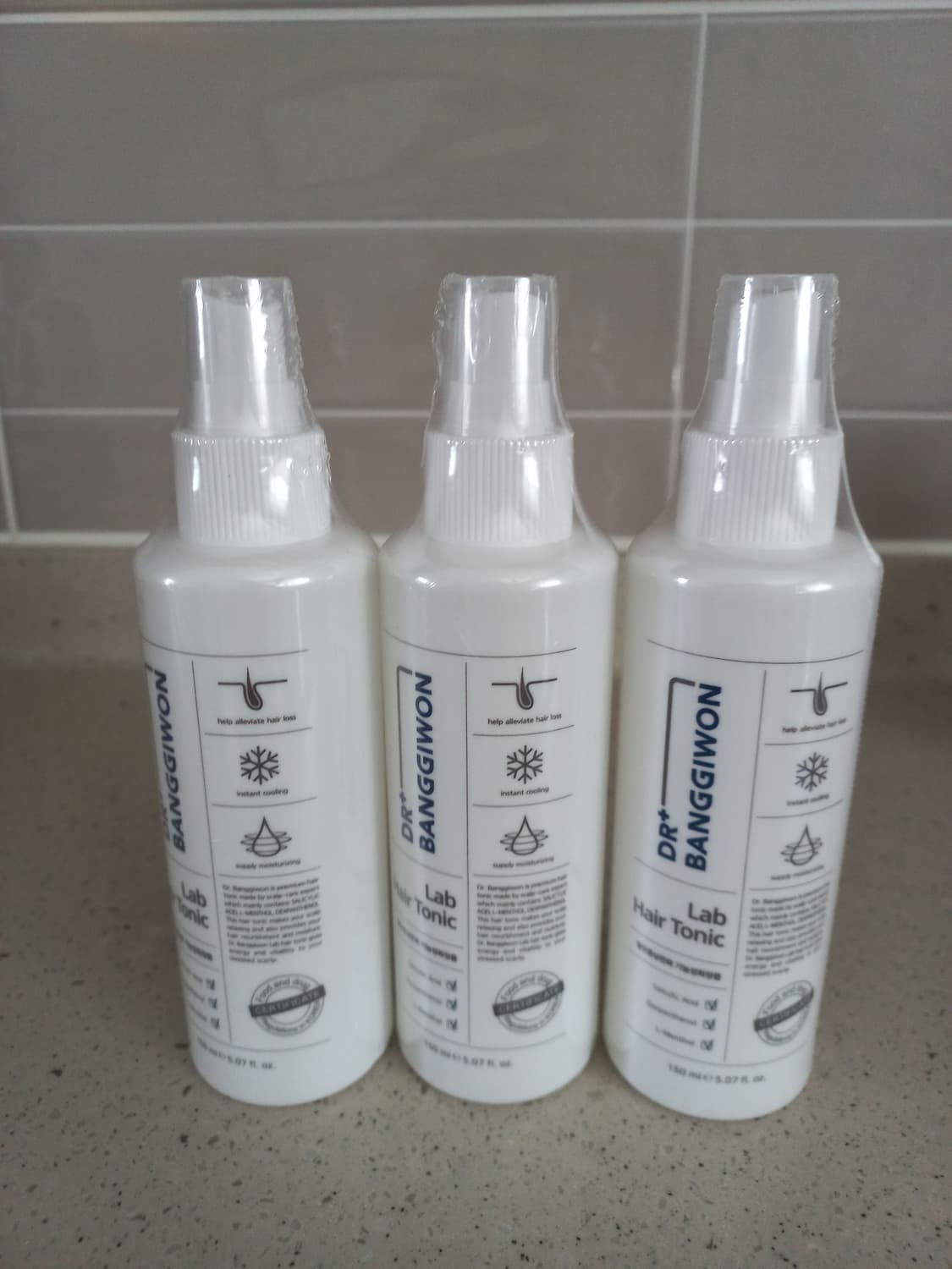 닥터방기원 랩 헤어토닉 / 탈모완화 쿨링효과 150ml (새상품) 상품이미지7